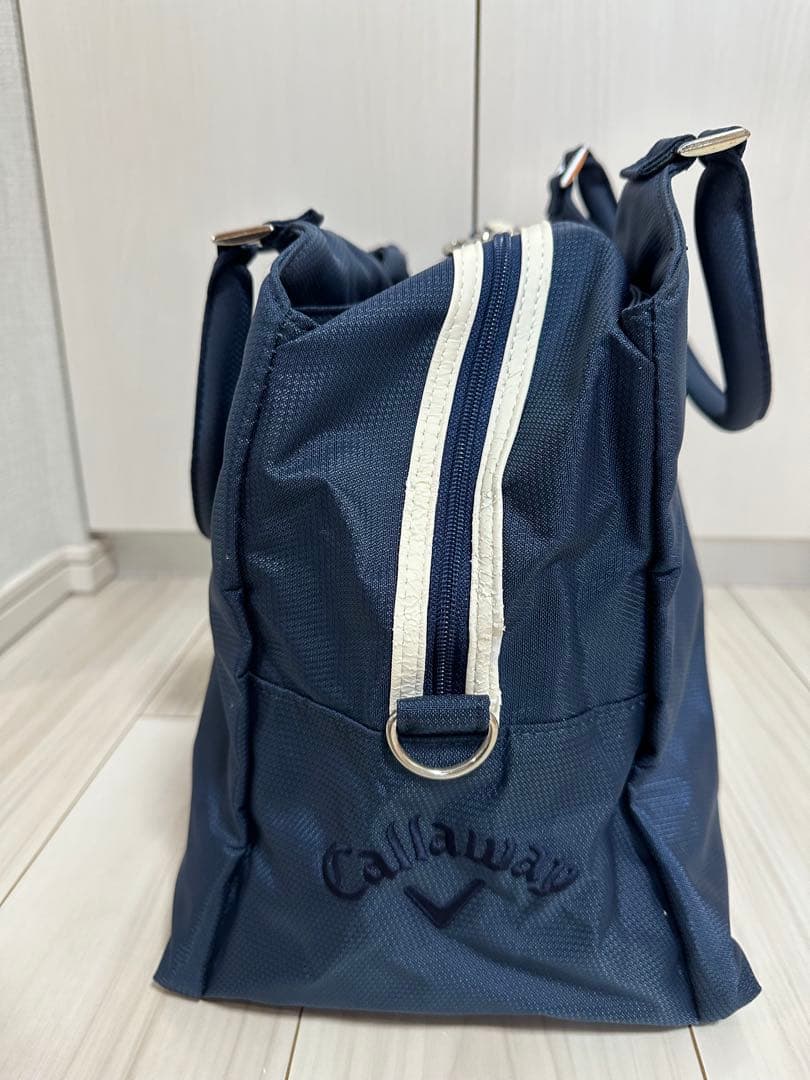 【新品未使用:半額】Callaway キャロウェイ ネイビー トートバッグ