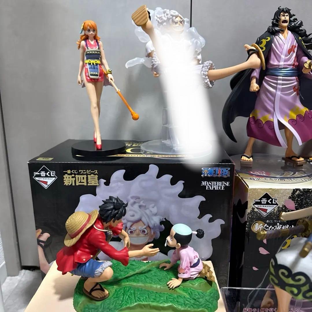 一番くじ　ワンピース　ワノ国　ルフィ　モモの助　ナミ　ヤマト　カイドウ