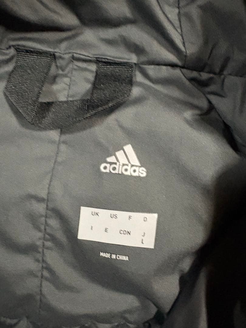 adidas ベンチコート Lサイズ