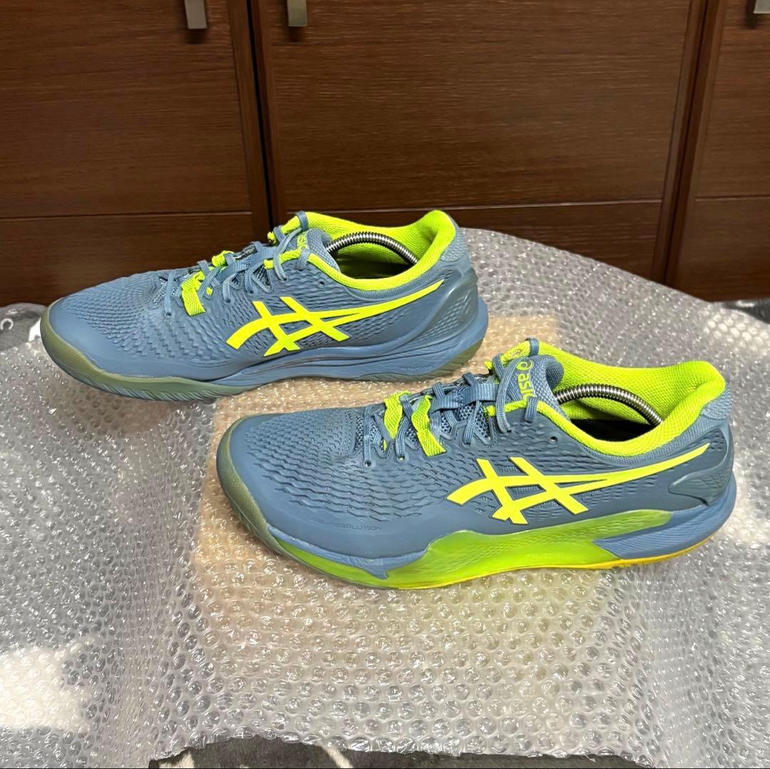 27.5 ASICS GEL RESOLUTION 9 WIDE オールコート