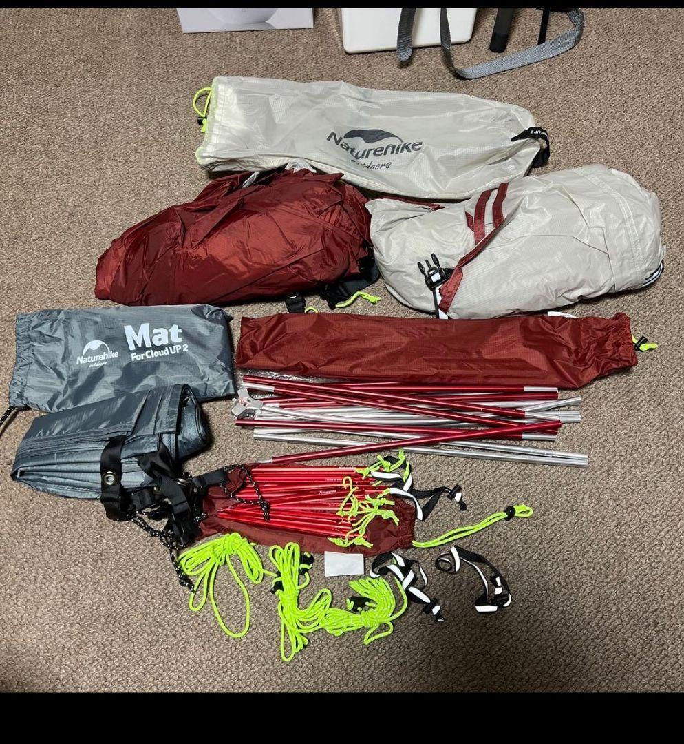 Nature hike cloud up2 2人用 テント