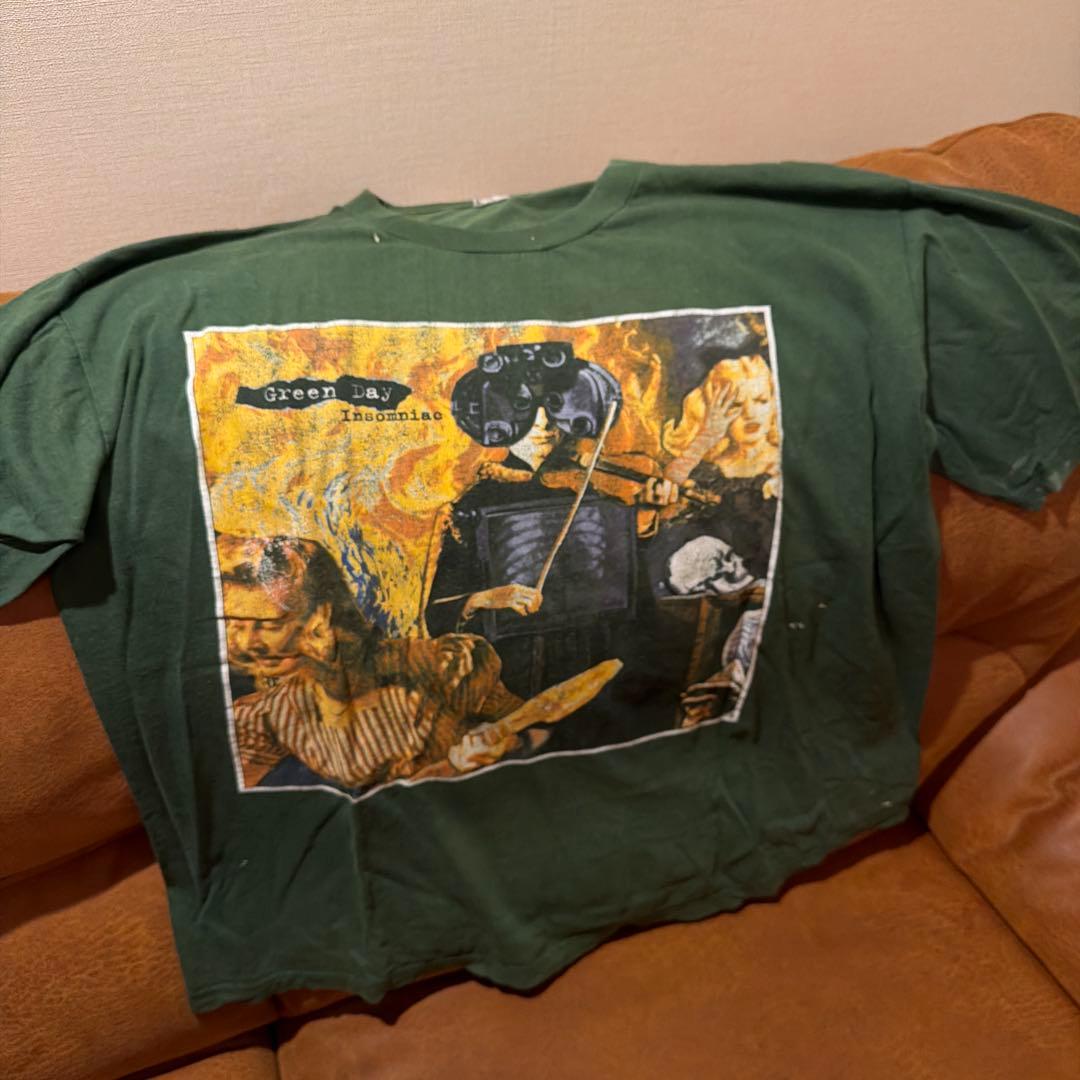 当時物　Green Day Insomniac Tシャツ