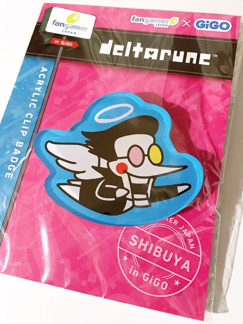 deltarune アクリルクリップバッジ ラルセイ スパムトン ゲーマー焼き