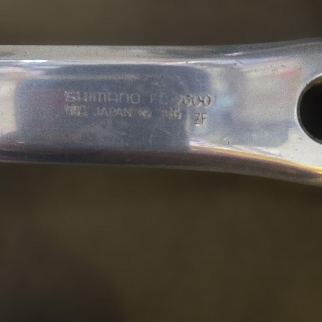 シマノDURA-ACE njs FC-7600 165mmクランクPCD144