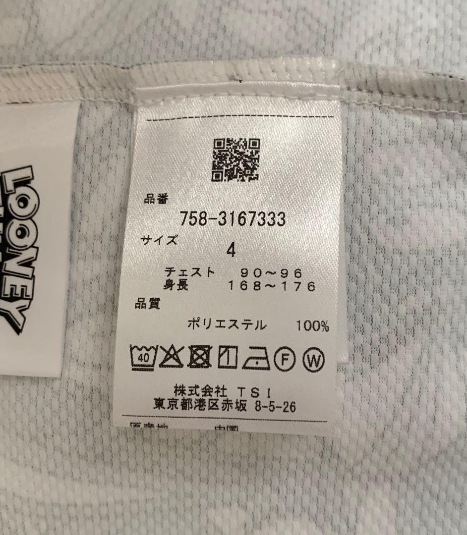 【新品未使用】マスターバニー　ゴルフウェア　半袖　モックネックシャツ　4 M