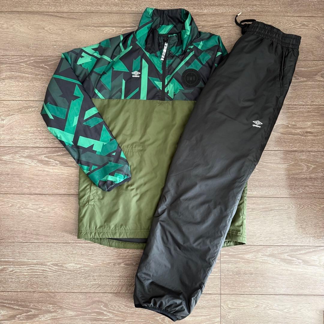 UMBRO アンブロ ピステ 中綿 ウィンドブレーカー 上下セット M