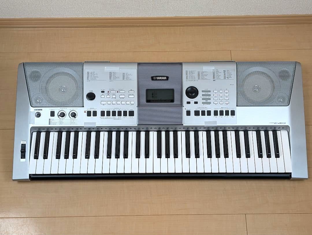 【美品】YAMAHA ヤマハ PSR-E413 電子キーボード 61鍵盤