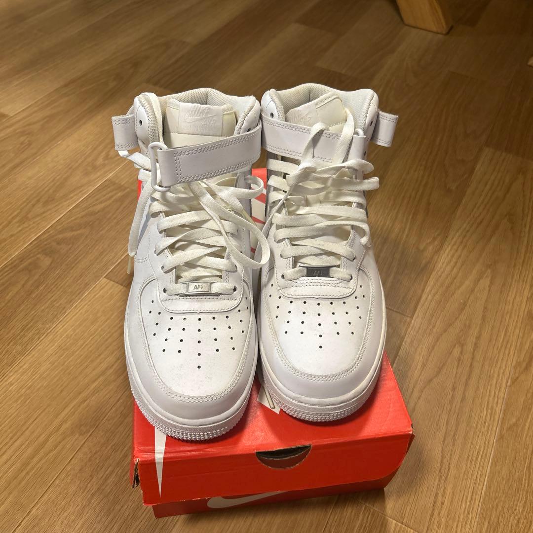 Nike Air Force 1 ホワイト ハイカット
