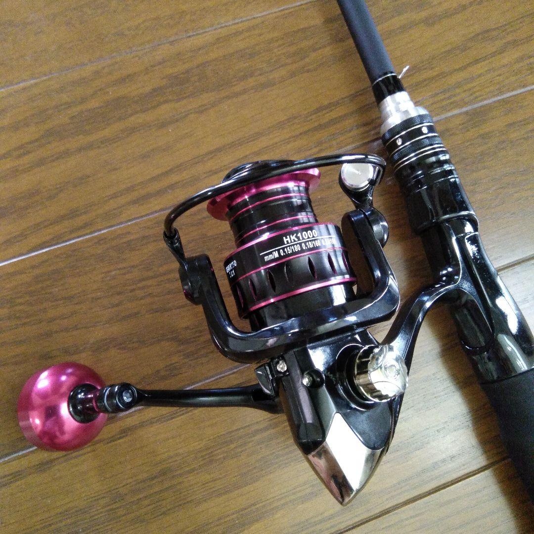 ♥️2ピース.スピニングロッド（180cm)&1000番スピニングリール新品♥️