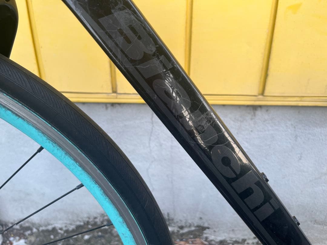 【けんいちせ】Bianchi ROMA 4 クロスバイク ブラック アルミ