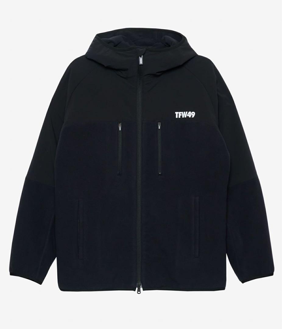 新品タグ付き⭐️フリースジャケット⭐️ TFW49⭐️2025NEW⭐️ ブラック