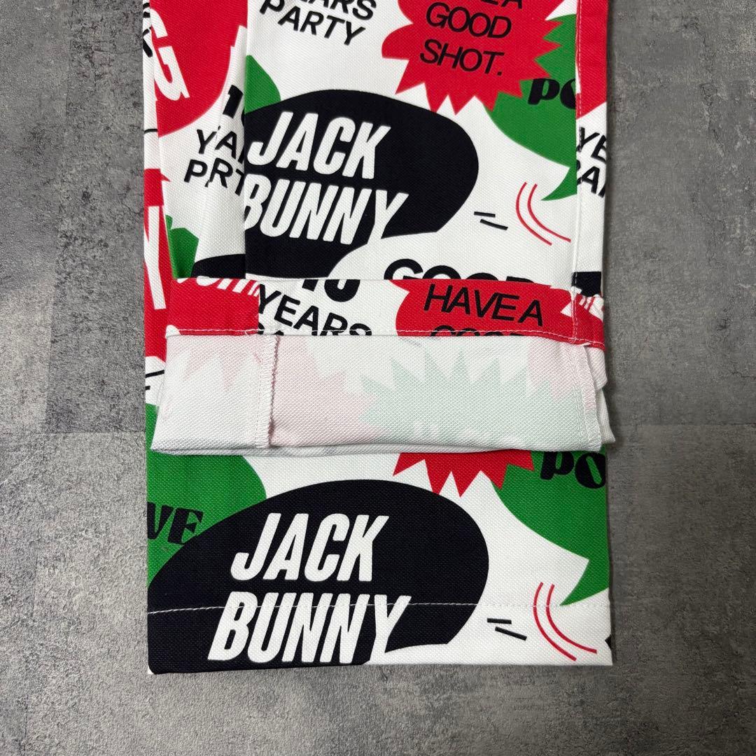 【新品】ジャックバニー　ストレッチパンツ　Mサイズ　吹き出しロゴ