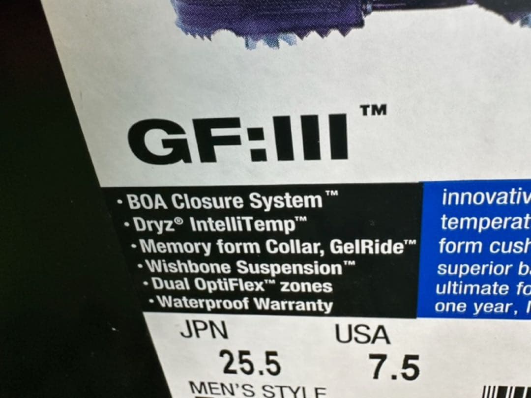 フットジョイ　FootJoy GF Ⅲ ゴルフシューズ　25.5cm