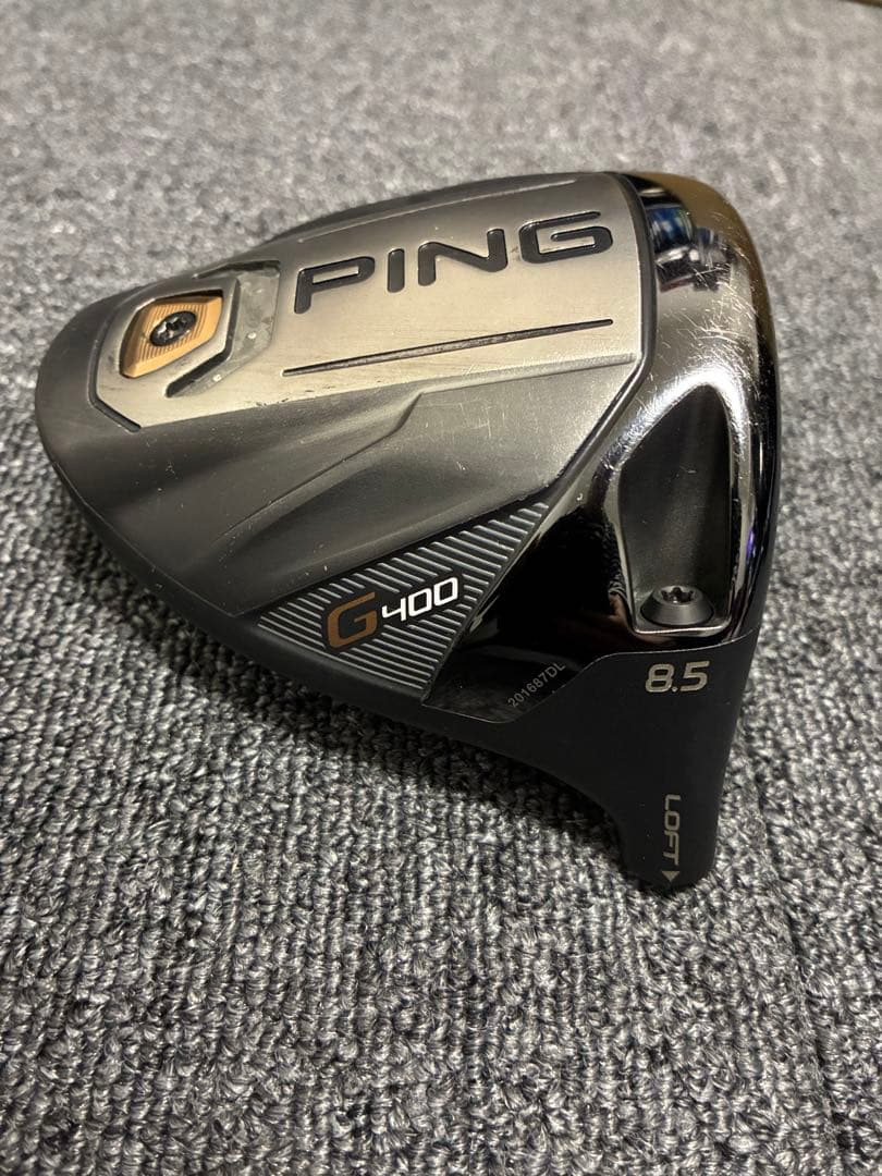 （希少）PING G400 LST 8.5° ドライバー用　ヘッドのみ