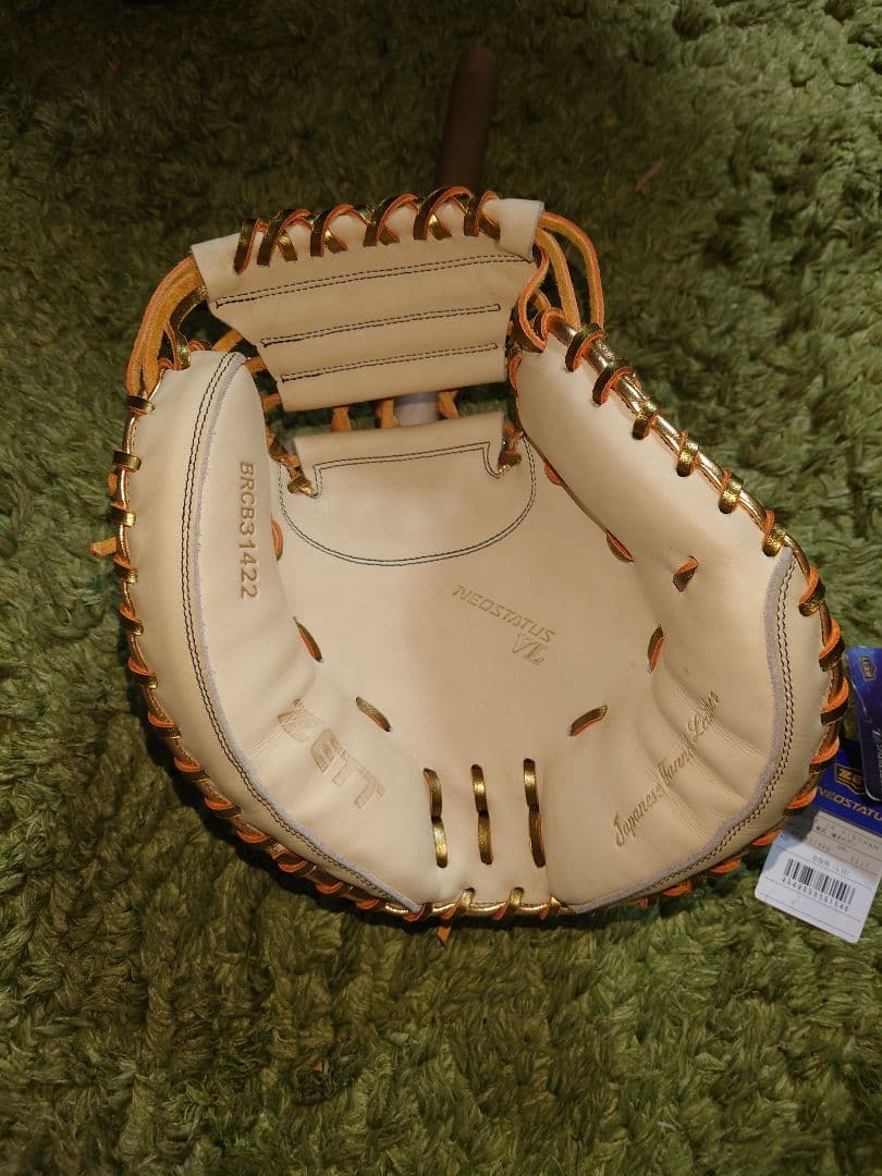 新品 ZETT ネオステイタスVL 軟式 キャッチャーミット