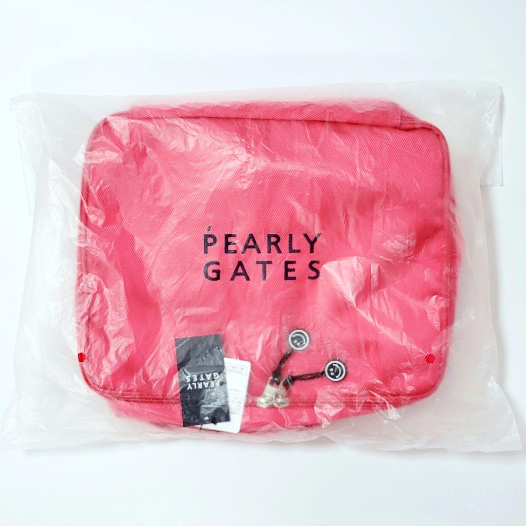 【PEARLY GATES/パーリーゲイツ】2段ロゴユーティリティーポーチセット