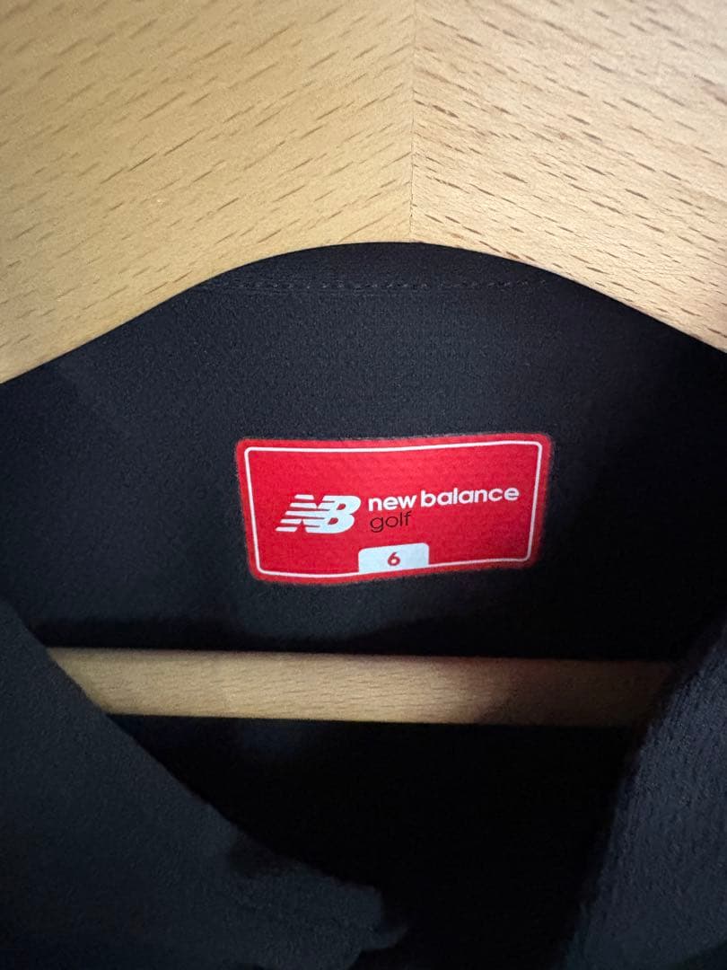 new balance ゴルフ ポロシャツ サイズ6 ブラック