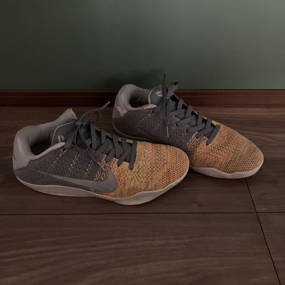 Nike Kobe バスケットシューズ グレー/オレンジ