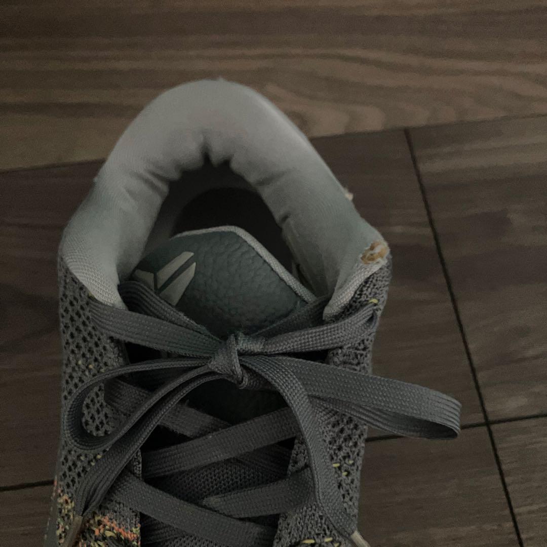 Nike Kobe バスケットシューズ グレー/オレンジ