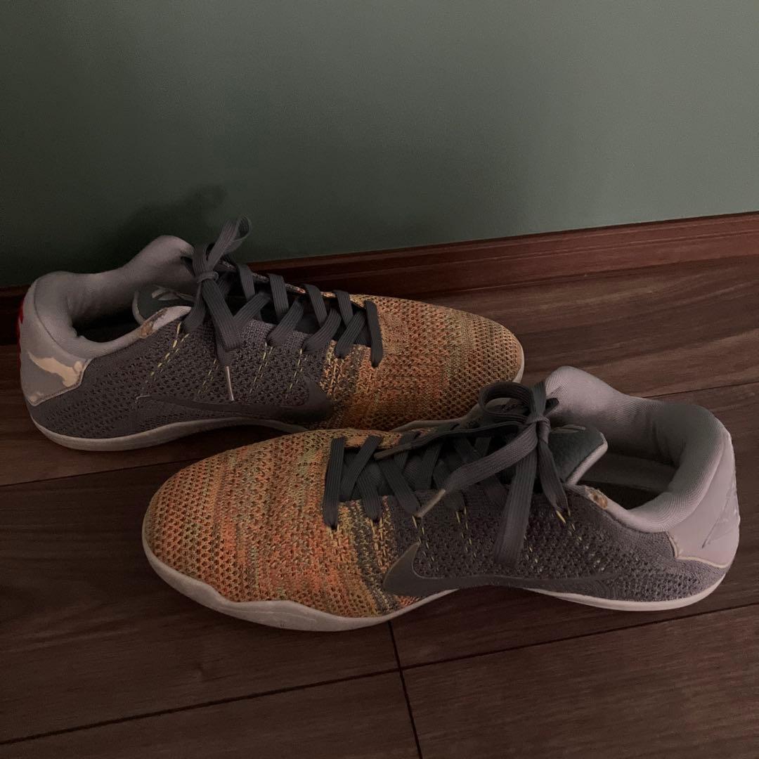 Nike Kobe バスケットシューズ グレー/オレンジ