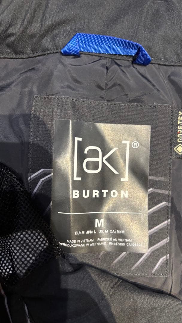 【美品】バートンak Cyclic GORE-TEX スノボウェア 上下 M