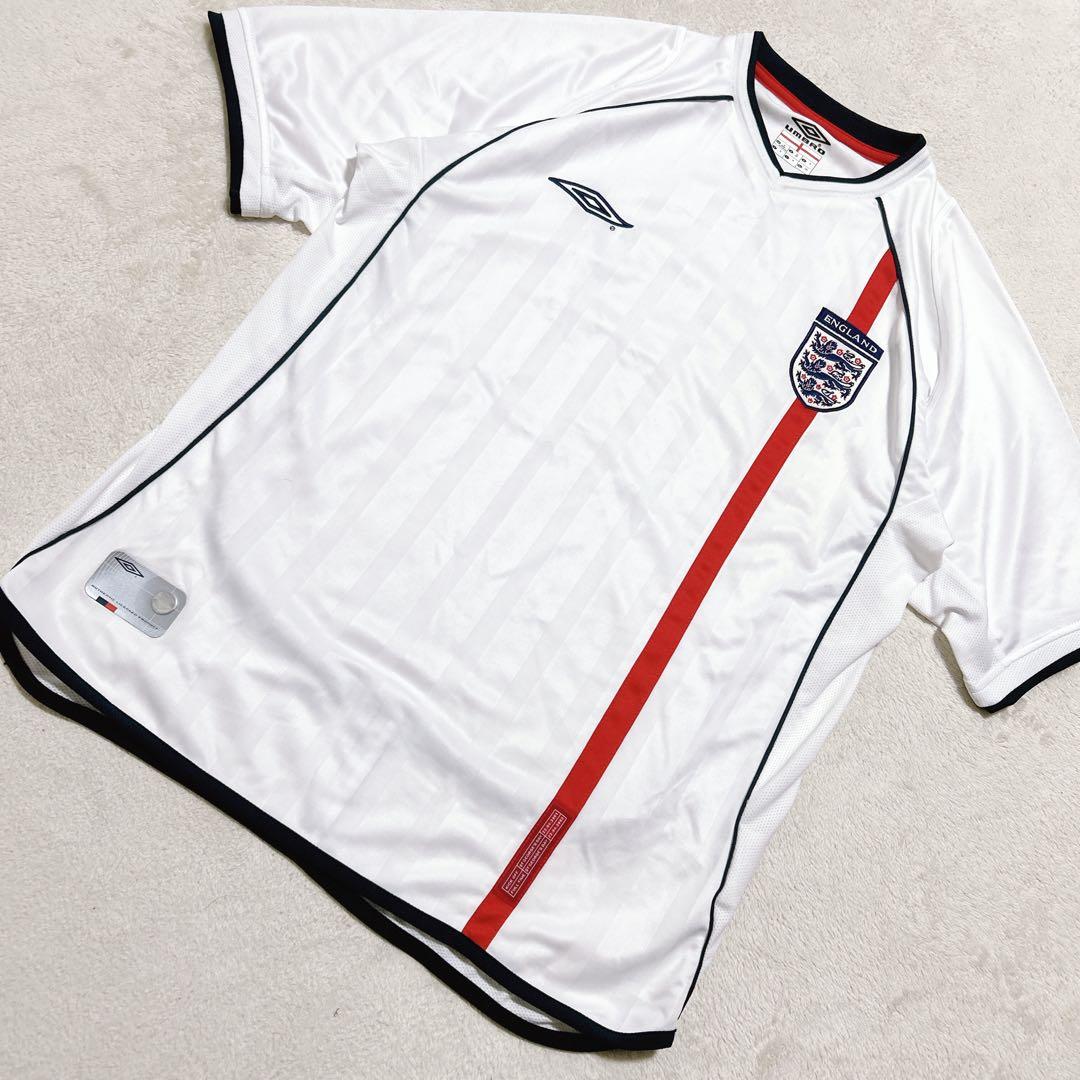 未使用級 イングランド代表 ２００２（H）日韓W杯モデル ユニフォーム サッカー