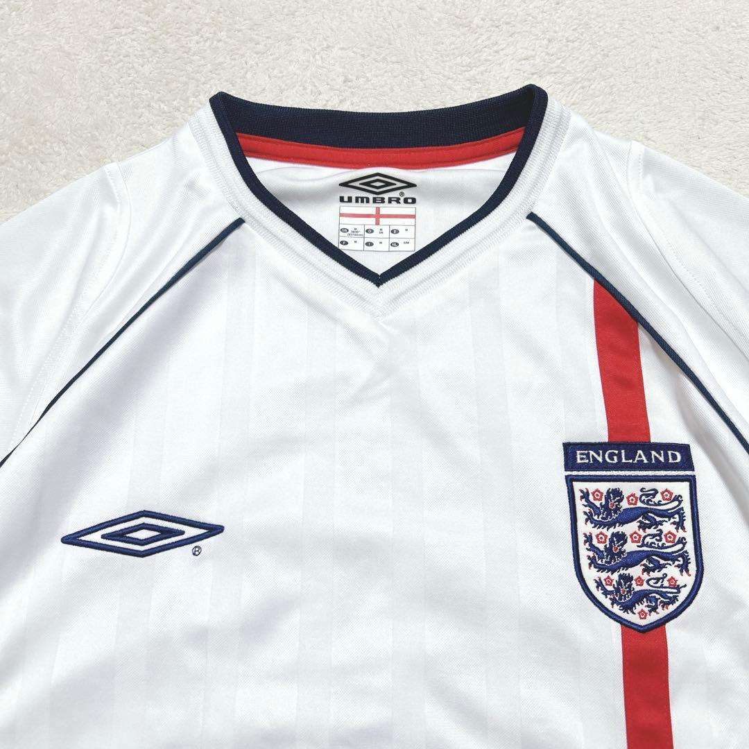 未使用級 イングランド代表 ２００２（H）日韓W杯モデル ユニフォーム サッカー