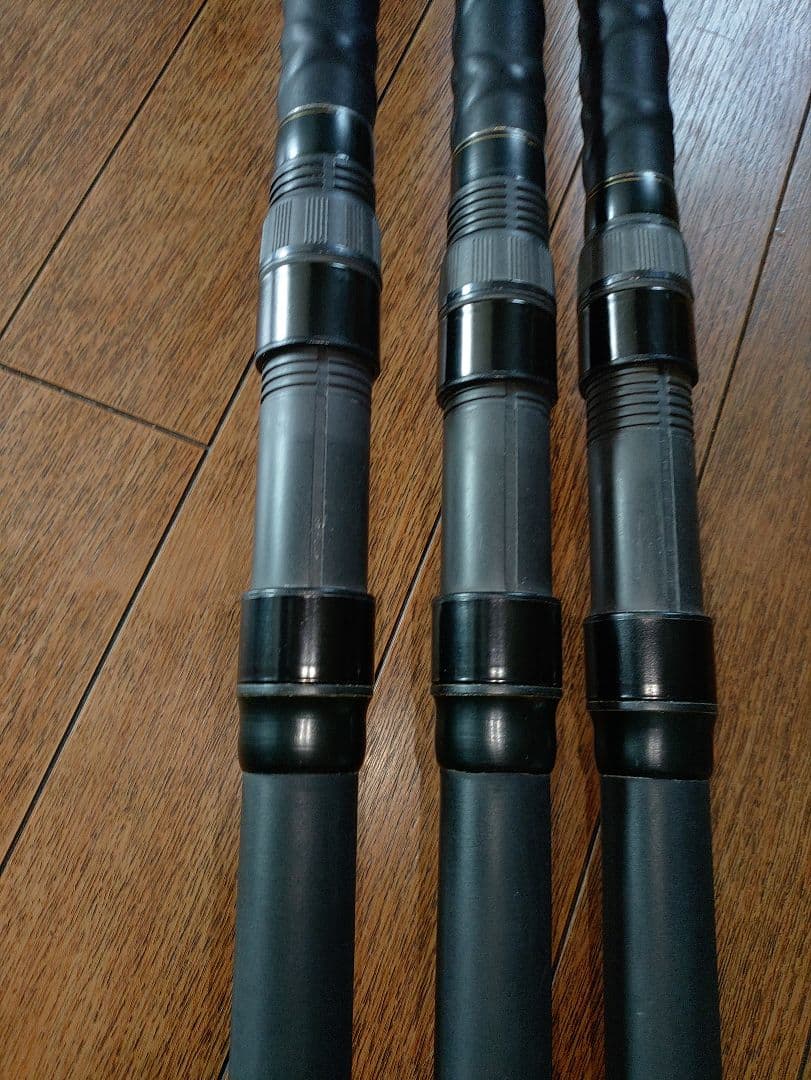 ダイワ メーター倶楽部 巨鯉MH535スピニング専用　3本セット（1本穂先折れ）