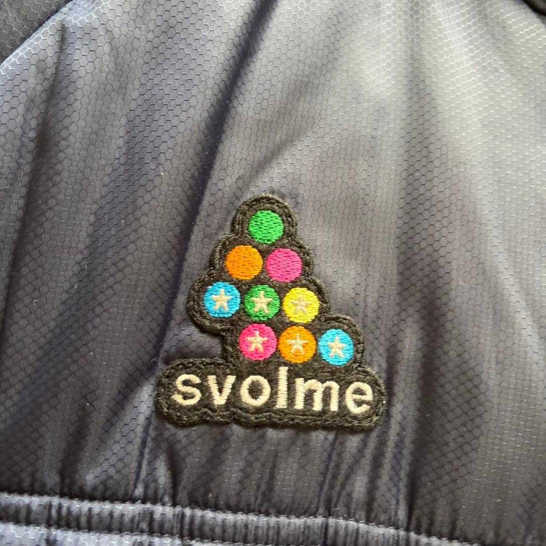 美品 SVOLME スボルメ ベンチコート ネイビー L-XL