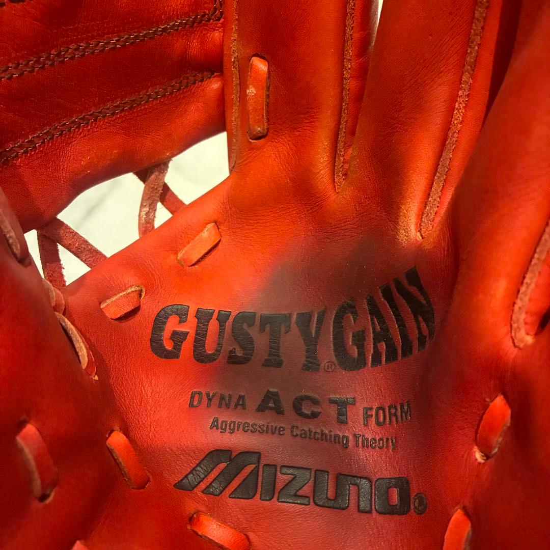 【未使用に近い】 ミズノ 硬式グローブ ビューリーグ GUSTYGAIN