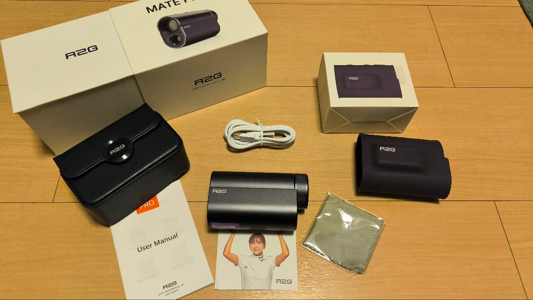 R2G MATE PRO レーザー 距離測定器 パープル