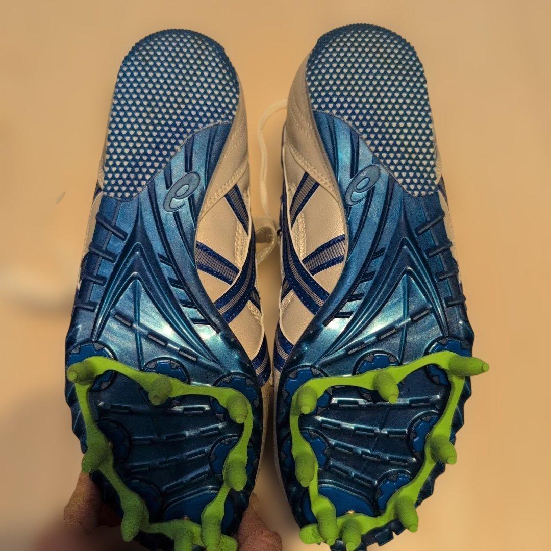【未使用品】ASICS タイガーパウ　スパイクシューズ　25.5センチ