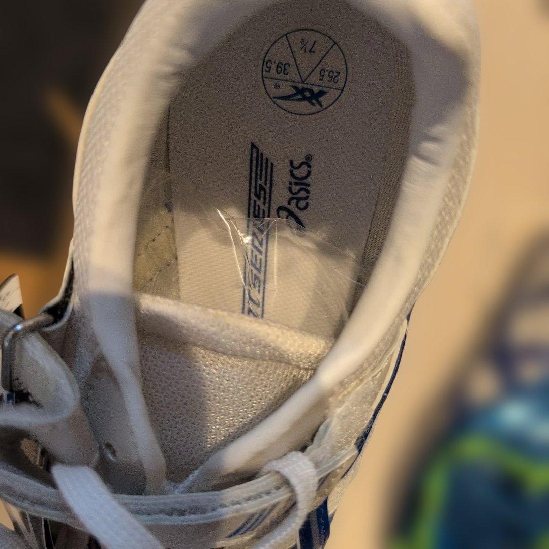 【未使用品】ASICS タイガーパウ　スパイクシューズ　25.5センチ