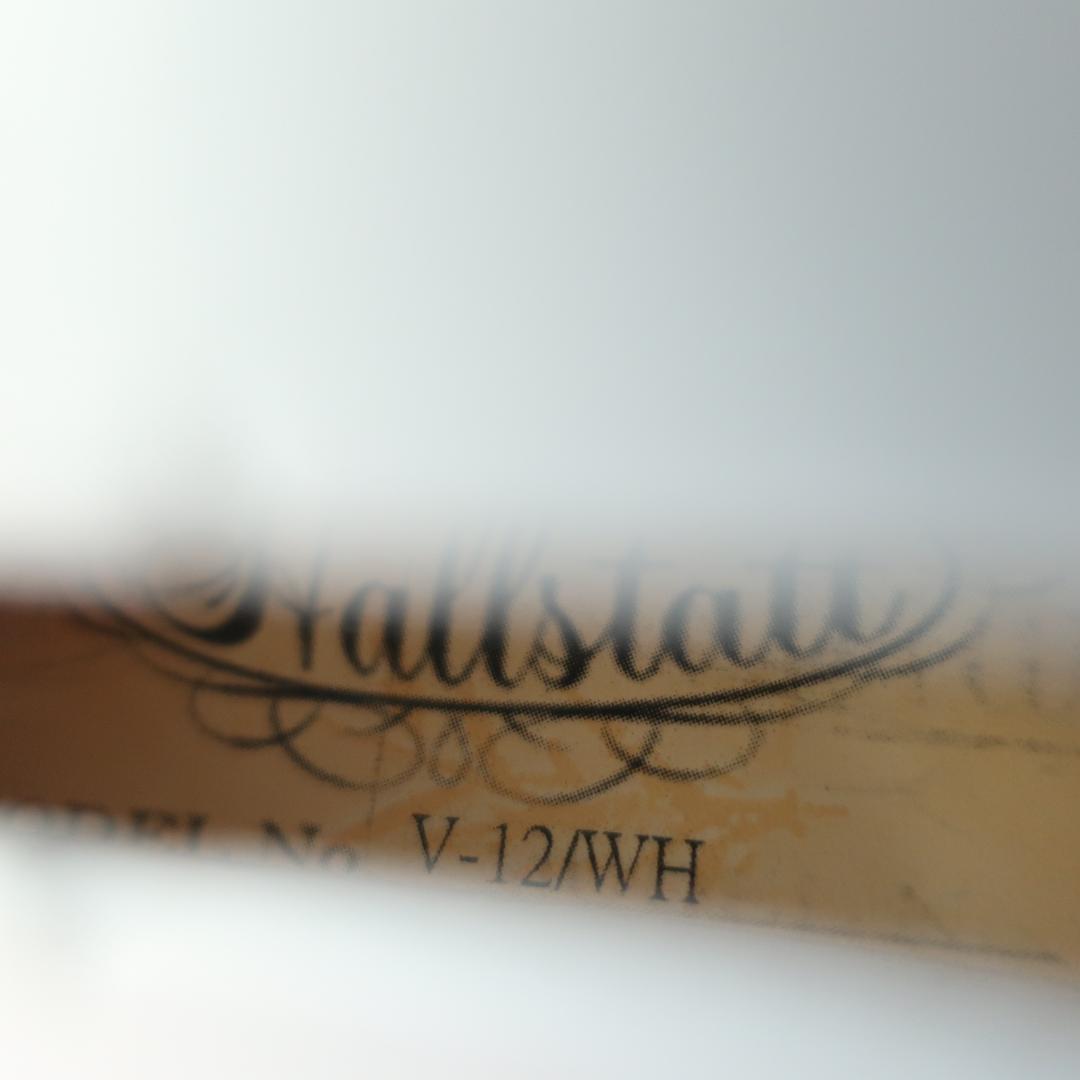 美品 Hallstatt V-12/WH ホワイトバイオリン 4/4 ケース付