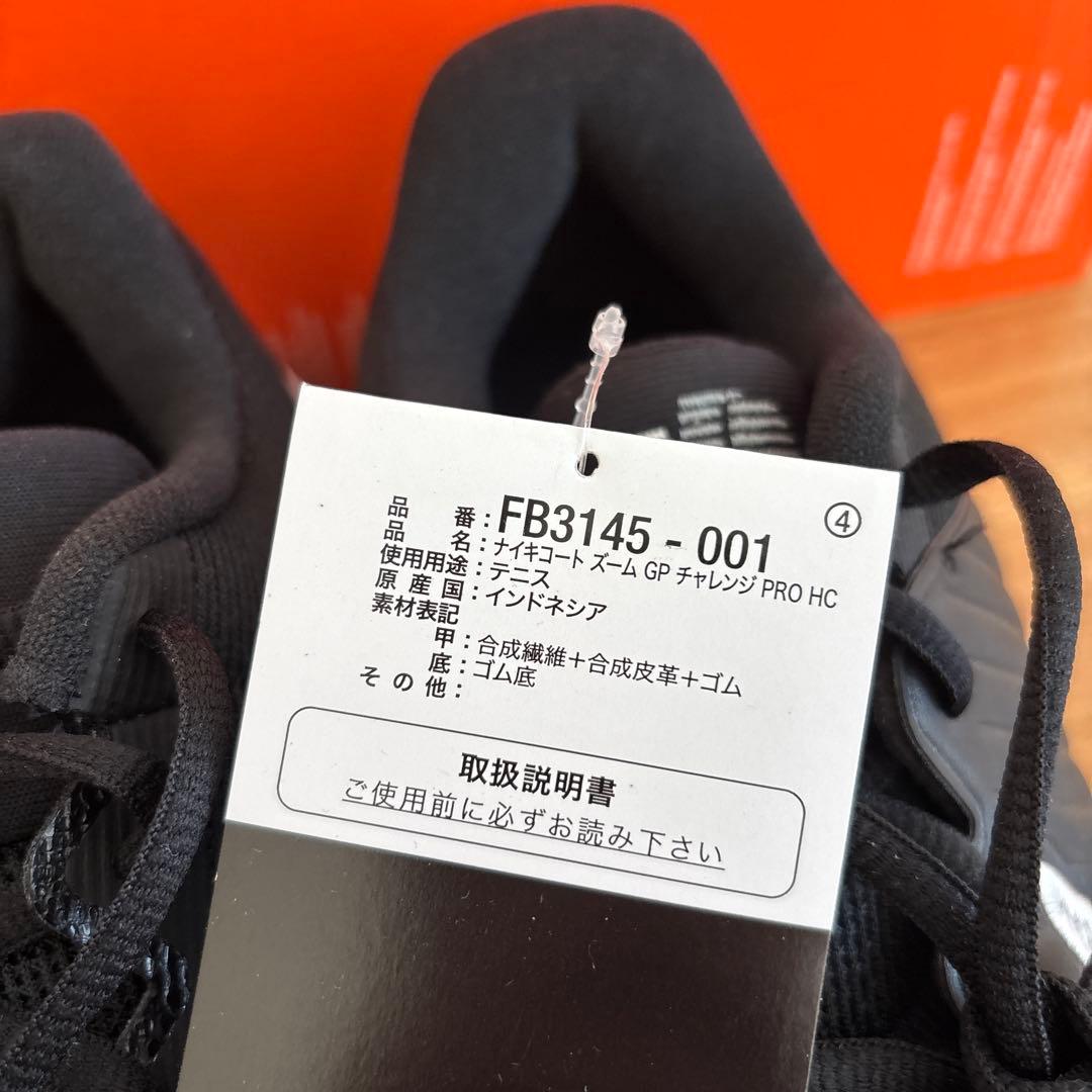 28cm　ナイキ　テニス　オールコート　GP チャレンジ FB3145