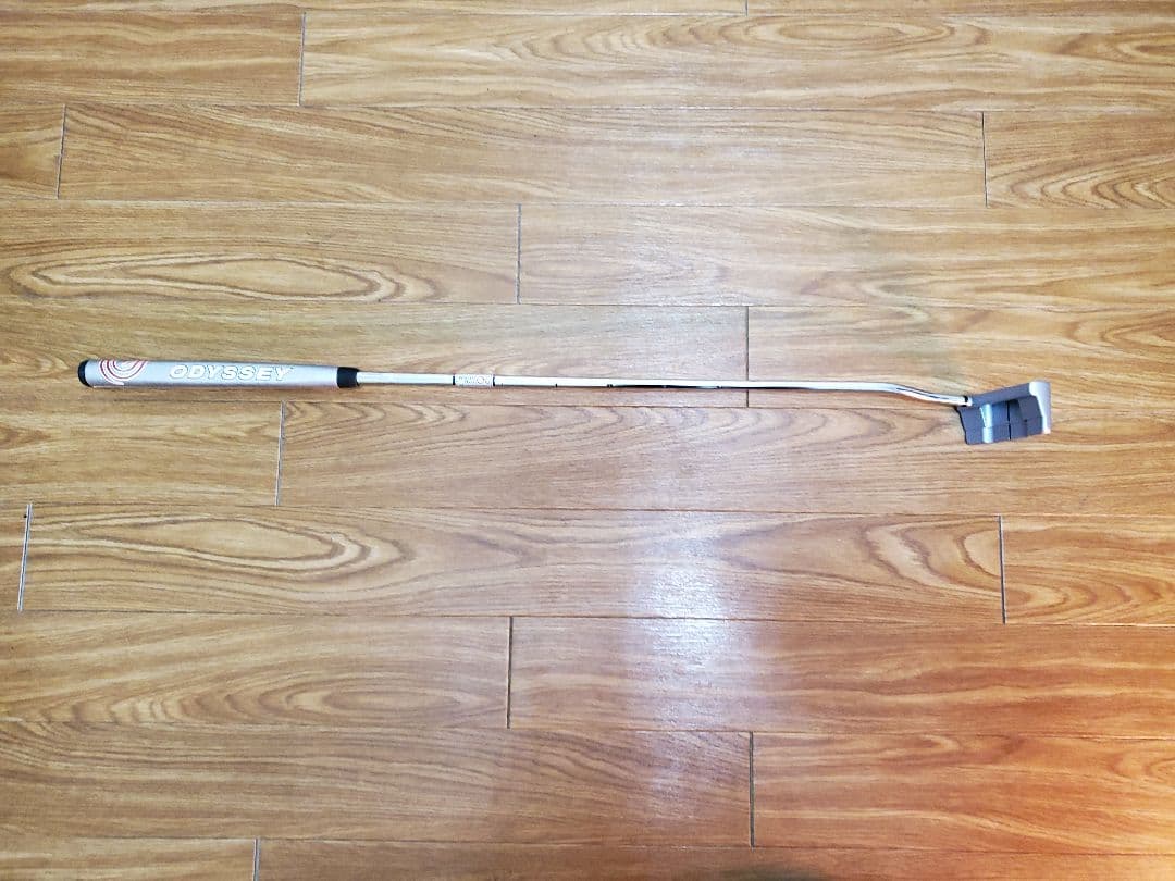 美品　オデッセイ ホワイトホットOG ダブルワイド パター