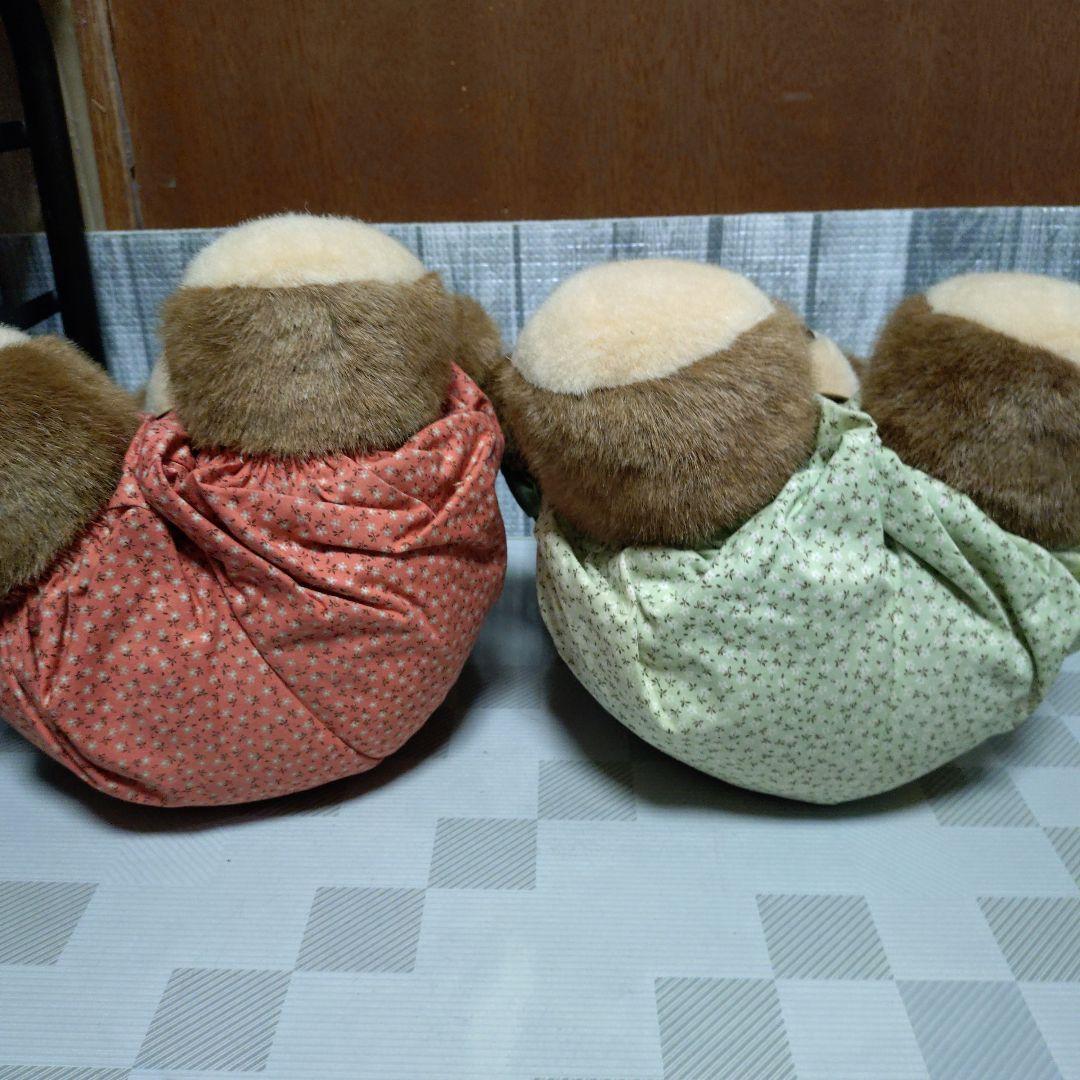 Shimada シマダ　レトロぬいぐるみ 2体セット
