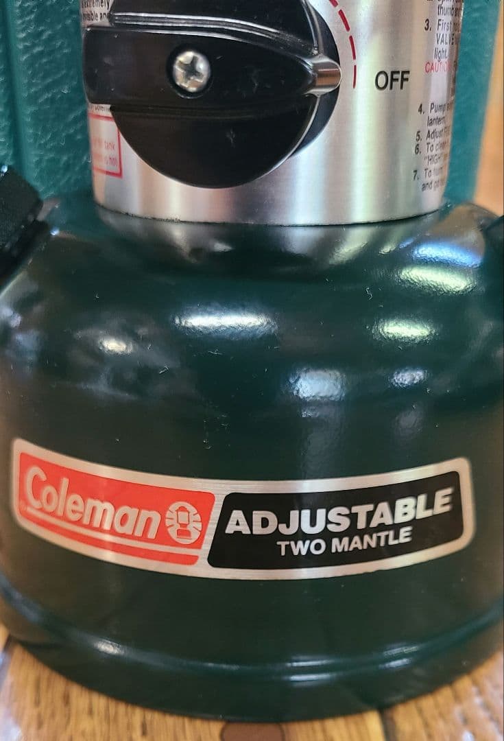 Coleman コールマン 286 288 ツーマントル ランタン 93年7月製