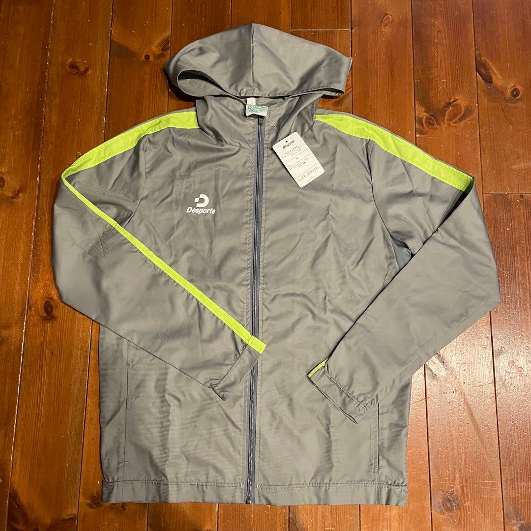 【新品】Desporte M/Sサイズ ピステパーカー上下セット チャコールG