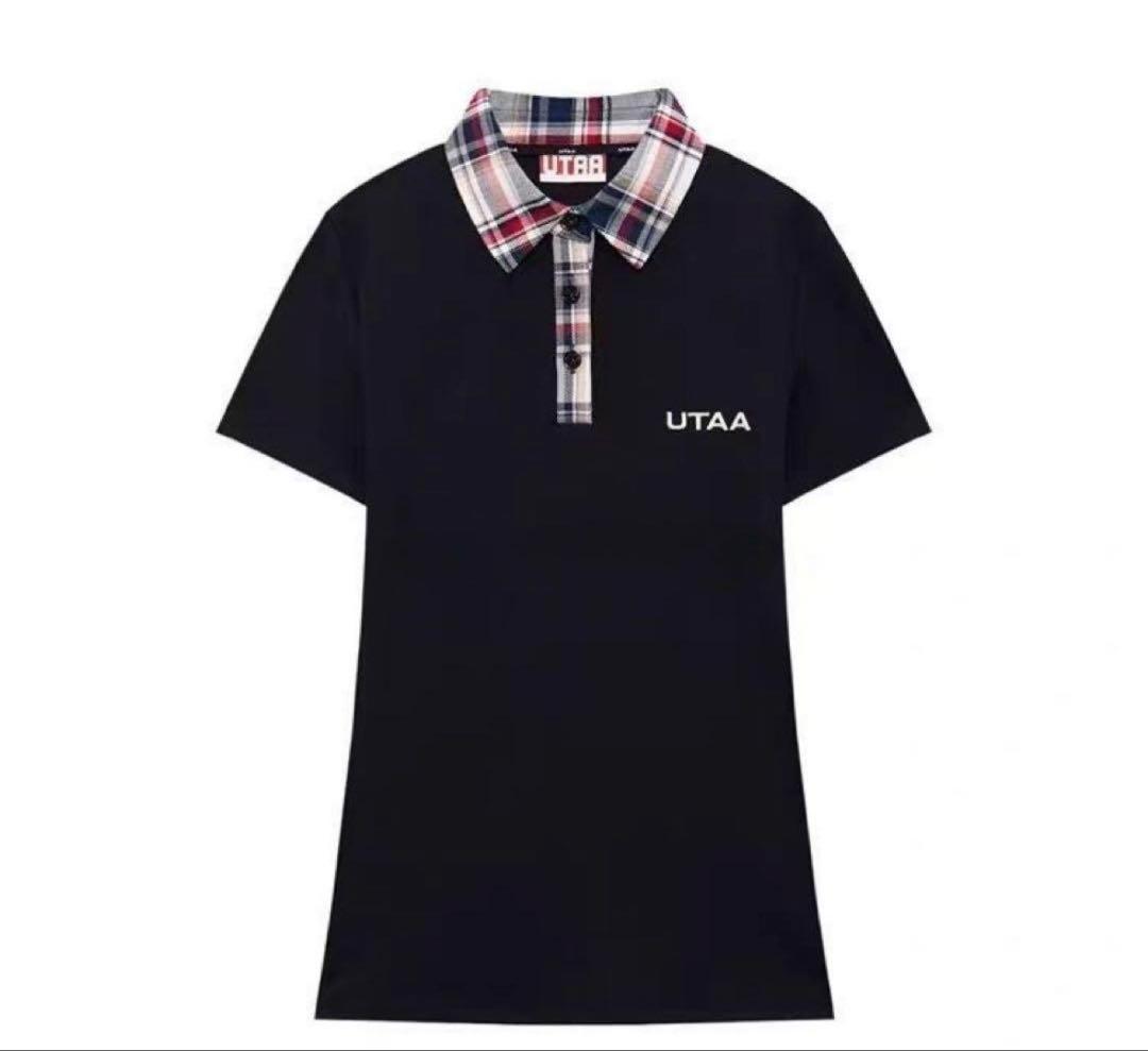 美品　UTAAレディースゴルフシャツスカートセットストレッチサイズS