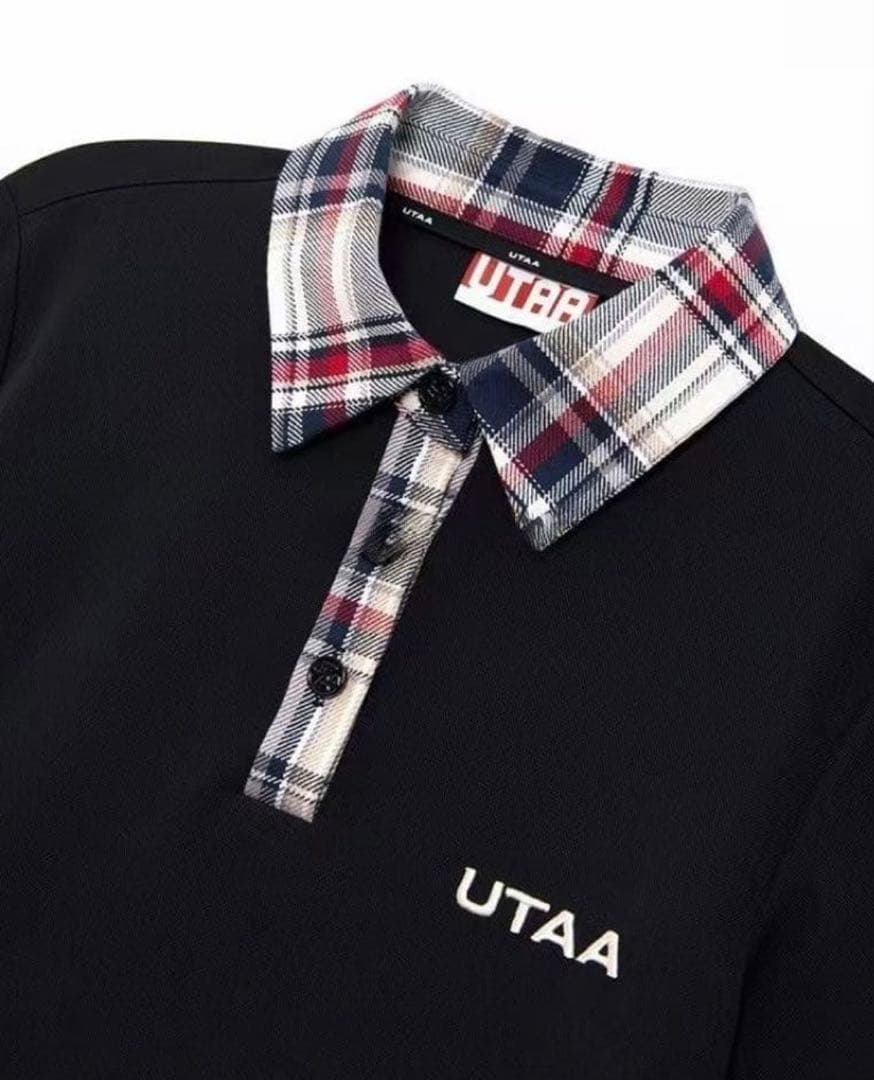 美品　UTAAレディースゴルフシャツスカートセットストレッチサイズS