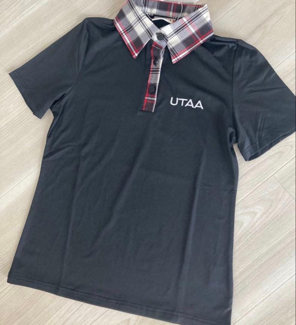 美品　UTAAレディースゴルフシャツスカートセットストレッチサイズS