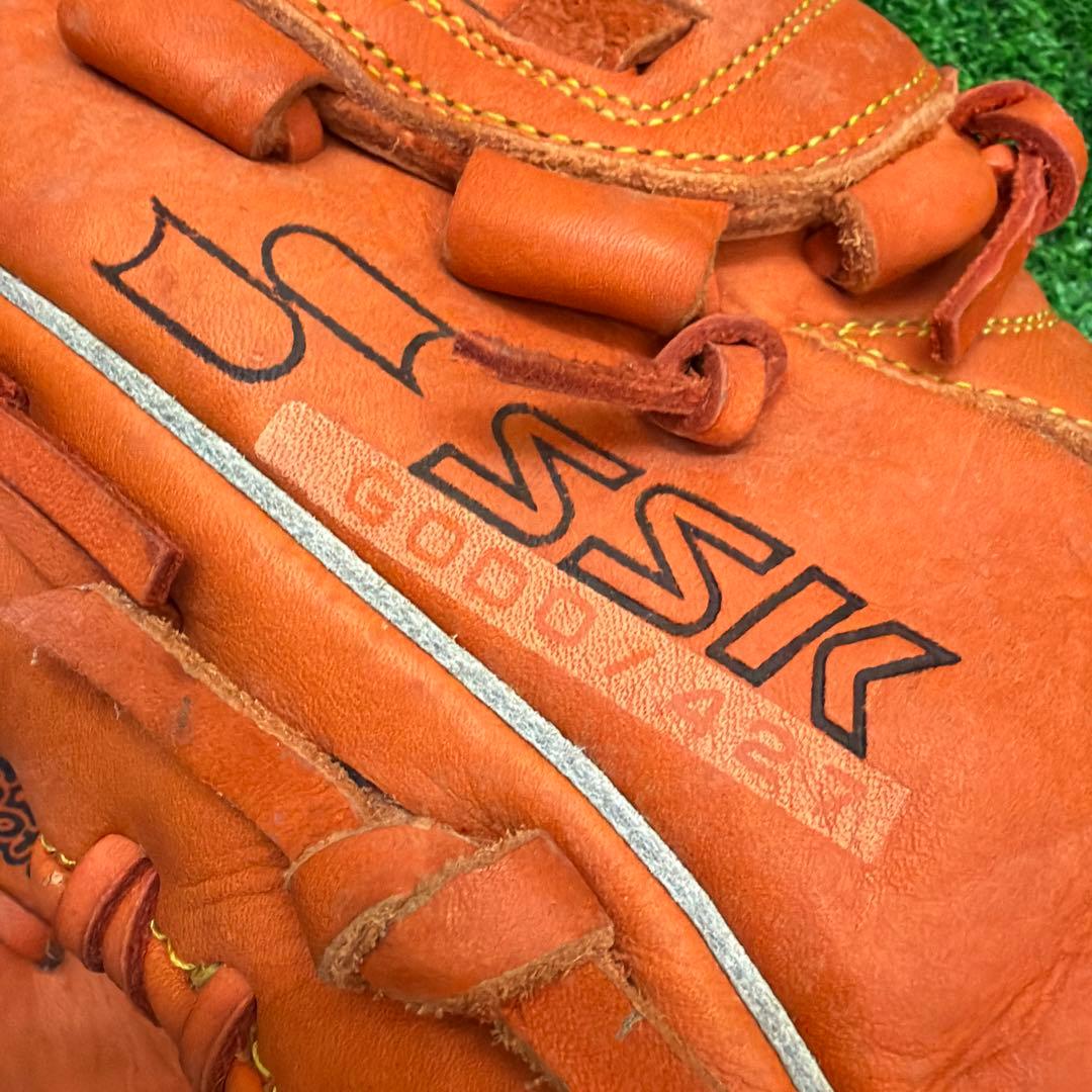 【レア】SSK エスエスケイ 日本製 スーパーソフト 軟式グローブ 左投げ用