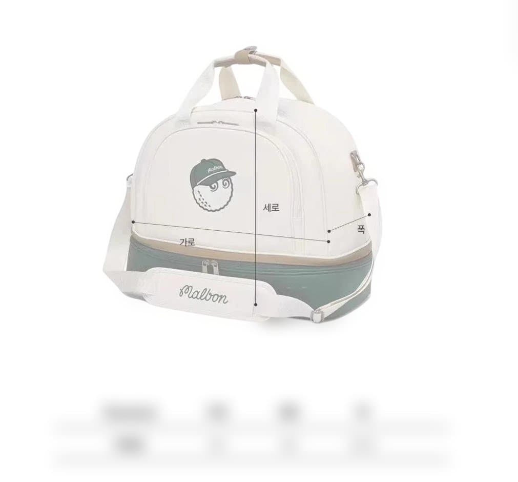 Malbon ゴルフ ショルダー＆ハンドバッグ 旅行OK 大容量⛳ 即購入可☘️
