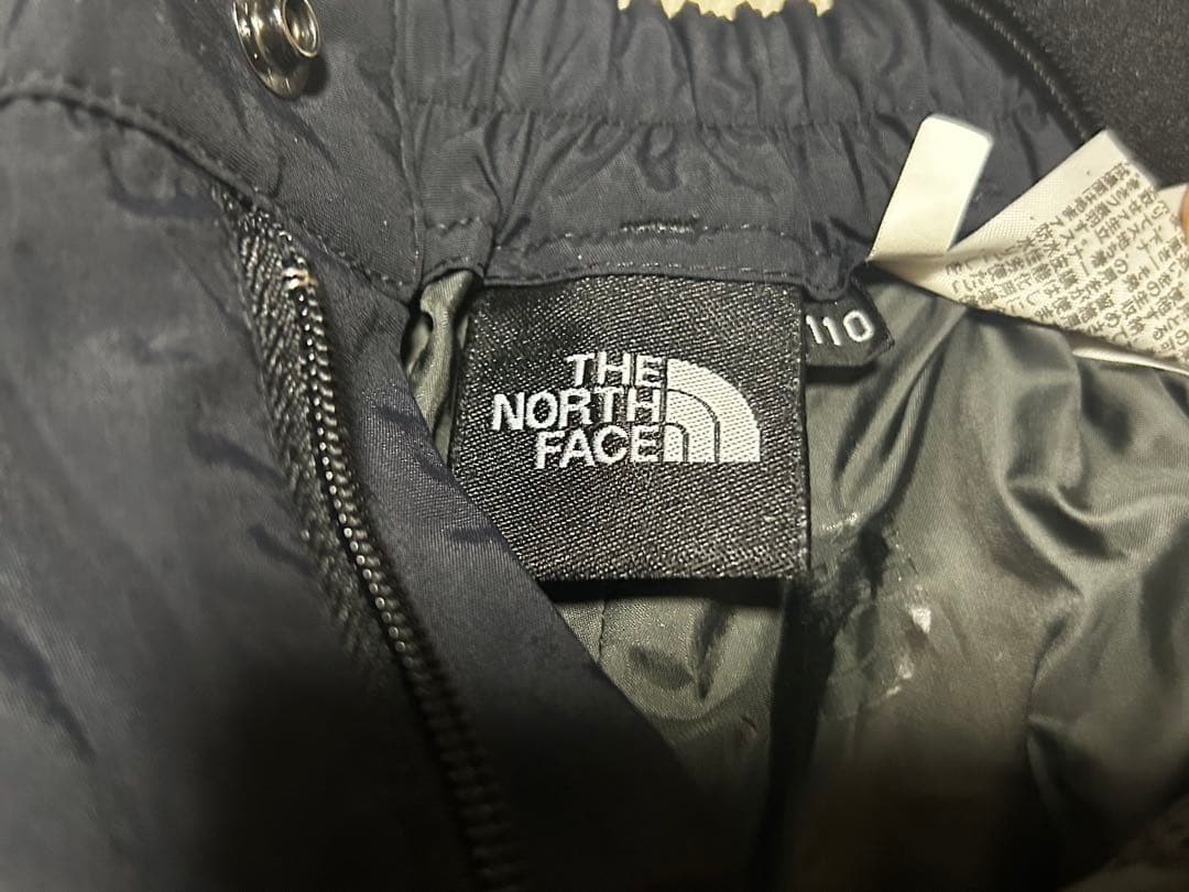 THE NORTH FACE 黒 スキーウェア 子ども用