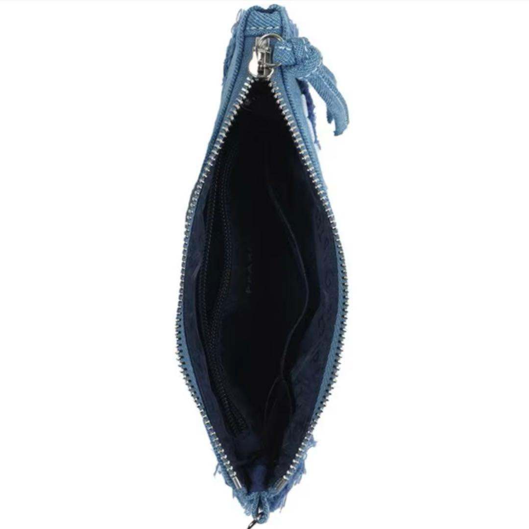 新品 PEARLY GATES ライトカラー デニム マルチポーチ