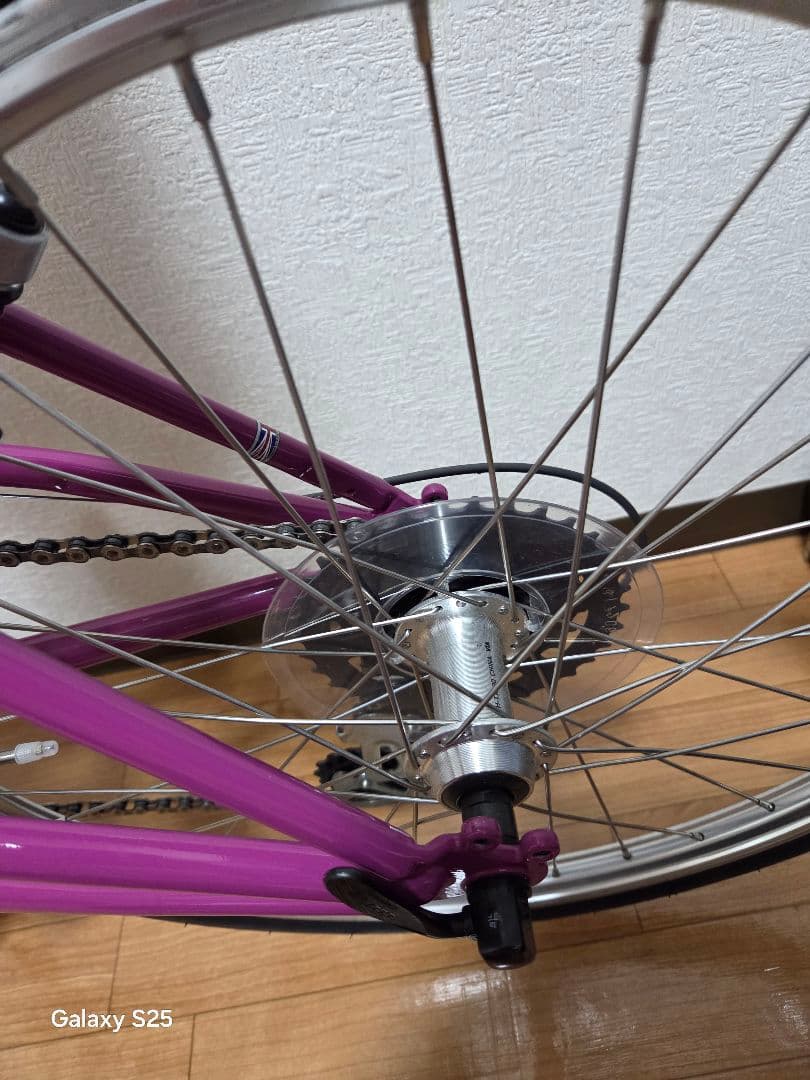 小径自転車 パープル ラレー