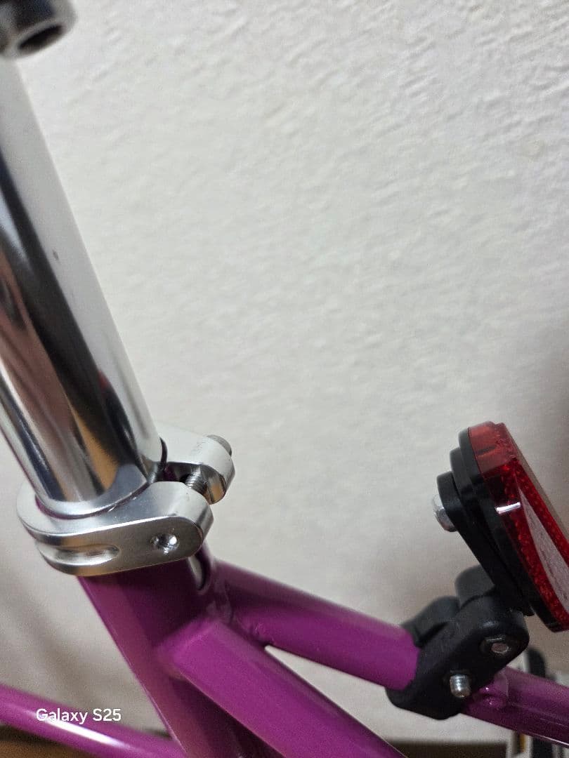 小径自転車 パープル ラレー