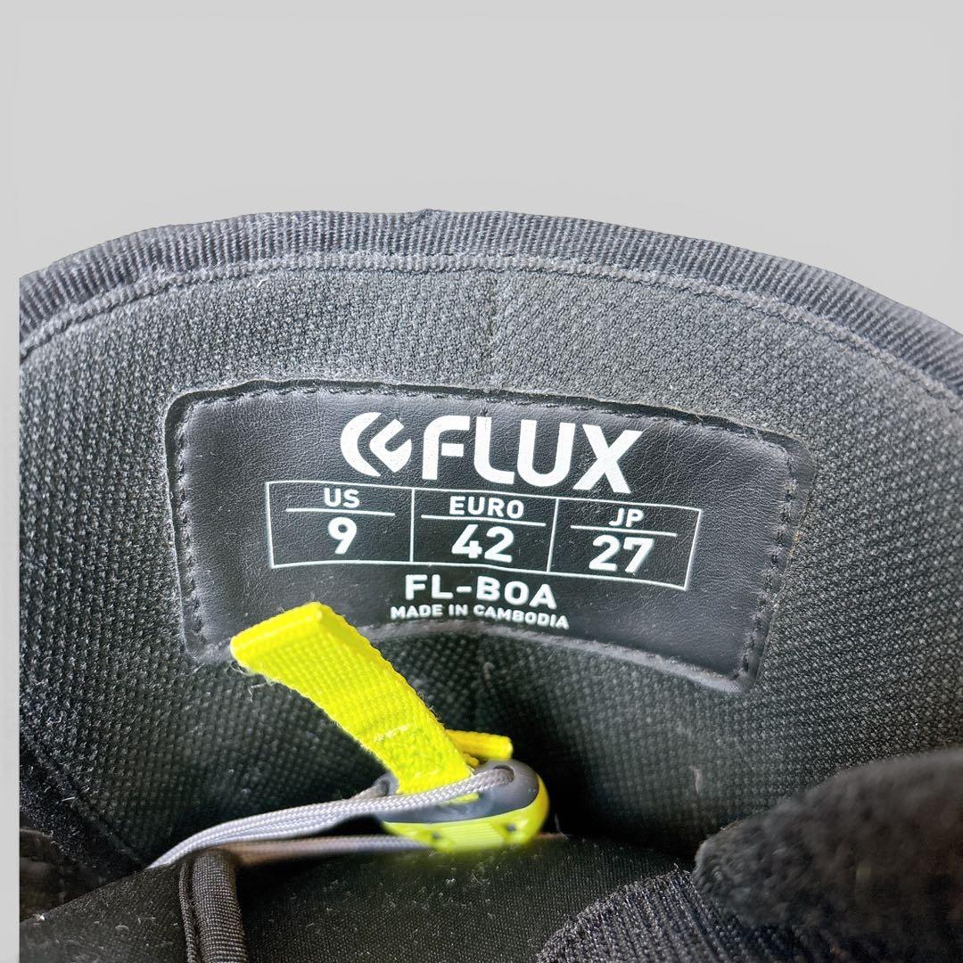 【美品】FLUX BOA スノーボードブーツ ブラック 27cm