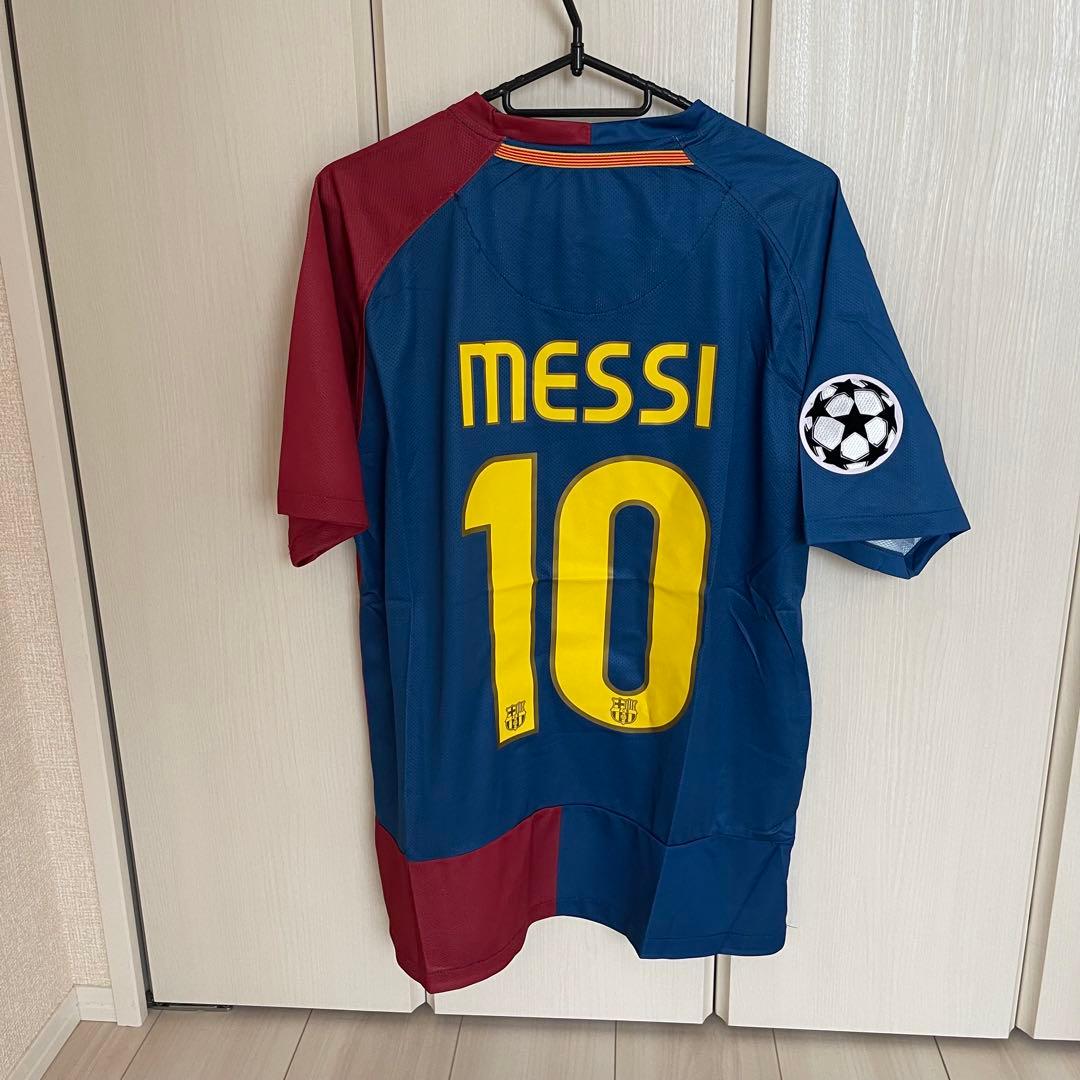 バルセロナ2008/09メッシサッカーユニフォームNIKE CL決勝